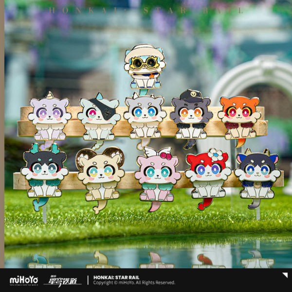 miHoYo Honkai Star Rail Awooo Series Chimera Zinc Alloy Badge